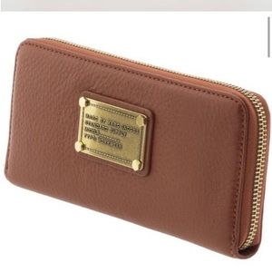 Marc by Marc Jacobs brown leather wallet